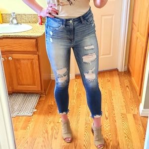 BKE Parker 27 High Rise Ankle Skinny